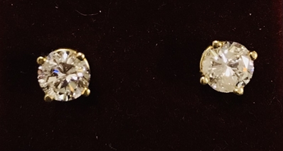 2.08tw Diamond Earrings 