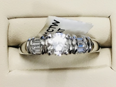 .61ctw Diamond Engagement Ring 