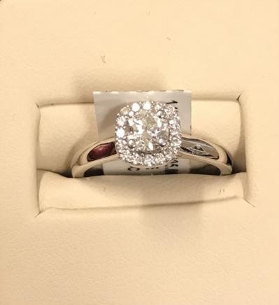 .62CTW Diamond Engagement Ring 
